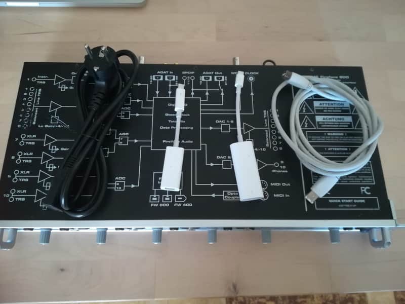RME Fireface 800 Firewire Audio Interface 2000s - Blue image 1