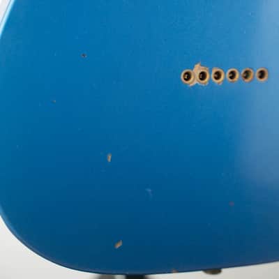 Fender Custom Shop 1963 Telecaster Relic Aged Lake Placid Blue image 11