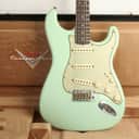 Fender Custom Shop Limited Edition 1964 L-Series Stratocaster Journeyman Relic 3A Rosewood Fingerboard Aged Surf Green L11871