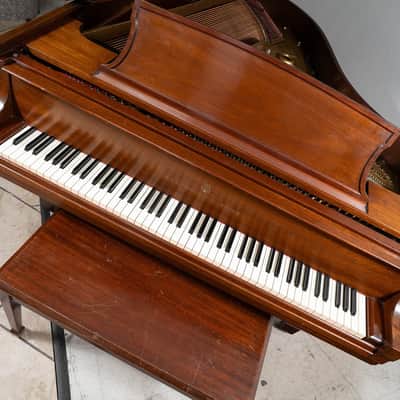 1973 Steinway Model L Grand Piano | Mahogany | 5'10" | Serial No. 435741 | Used image 4
