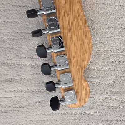 Fender American Acoustasonic Telecaster Exotic Koa 11/2019 - Natural image 16