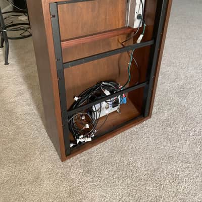 Custom Walnut 5U / Dotcom / Moog Format Powered Synthesizer Case image 4