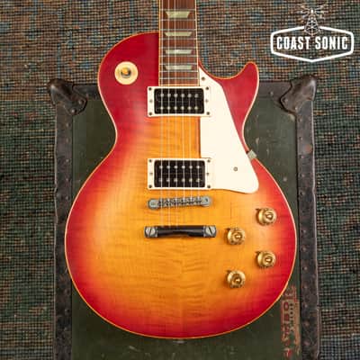 1994 Gibson Les Paul Classic Plus w/ Original Hard Case - Heritage Cherry Burst image 5