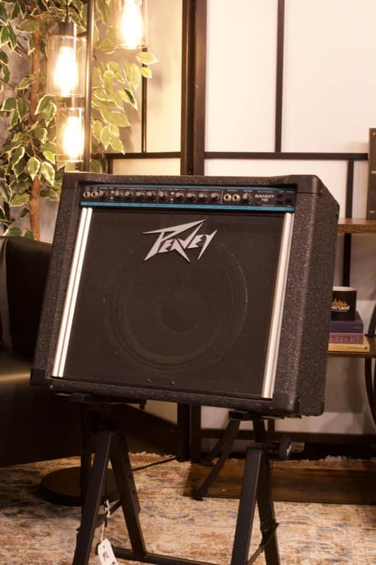 Used Peavey Bandit 112 "Teal Stripe" 1x12" Combo Guitar Amplifier image 1