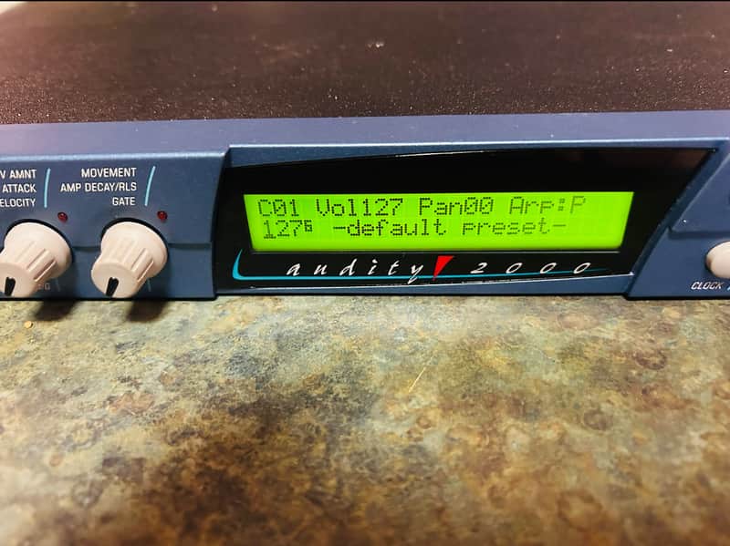 E-MU Systems Audity 2000 64-Voice Rackmount Synthesizer | Reverb