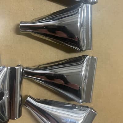 Slingerland Bass drum claws. Lot of 16 2000s - Chrome image 1