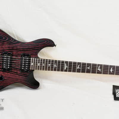 PRS SE Swamp Ash CE 24 Sandblasted Limited Edition - Red (s/n: 5111) image 4