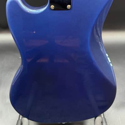 Fender Kurt Cobain Mustang 2012 - Dark Lake Placid Blue with Stripe image 12