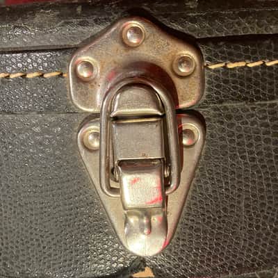Guild Hardcase for CE-100 Late 60’s -early 70’s - Black Tolex image 8