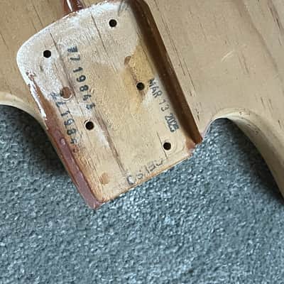 Fender American Professional II Jazz bass body V 5-string unfinished image 3
