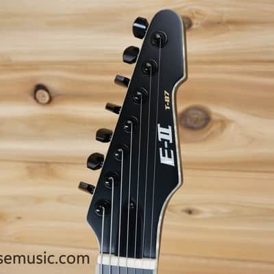 ESP E-II T-B7 Baritone - Black Satin image 17