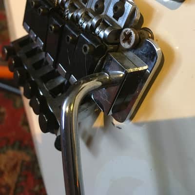80s MIJ Aria Pro II RS Night Warrior with Tremolo arm image 11