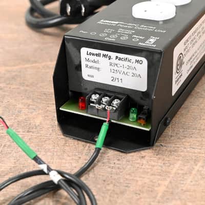 Lowell RPC-1-20A 20A Remote Power Control Unit CG00759 image 3
