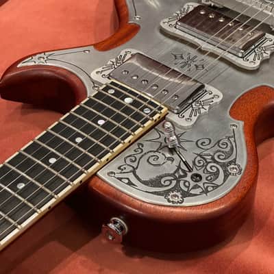 Teye Electric Gypsy 2010s - low SN - Excellent condition Burgundy and metal - El Torero R series image 6