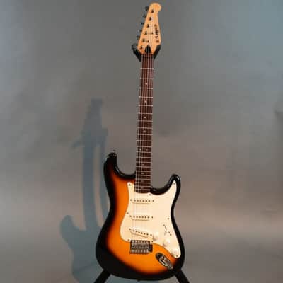 Lotus Strat Style Electric Guitar Tobacco Sunburst - Used image 1