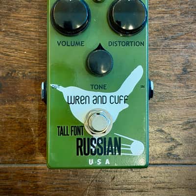 Wren and Cuff Tall Font Russian Pedal image 1