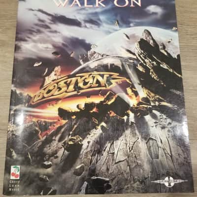 BOSTON - WALK ON - GUITAR TAB BOOK - TABLATURE - MUSIC SONGBOOK image 1