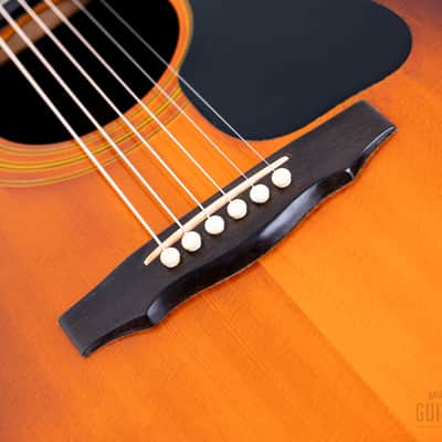 1976 Guild D-50 Bluegrass Special Vintage Dreadnought Acoustic Guitar Sunburst w/ Case, USA Westerly image 10