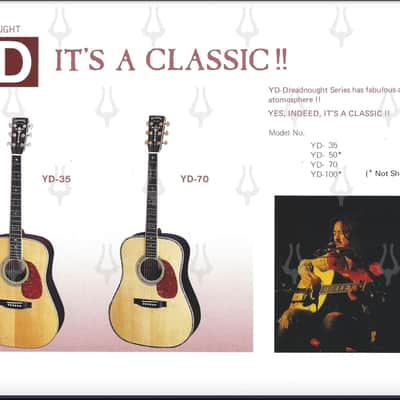 Daion YD-35 Acoustic Six String (built by Yamaki) image 23