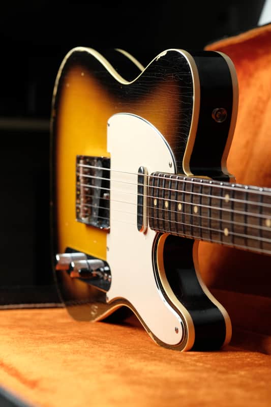 Freakaster Telecaster Custom Sunburst, Relic, Lightweight image 1