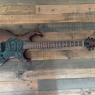 Rick Turner Guitars Electroline - Walnut Top with Scott Walker Buffer Booster & Kirinite Pickguard and Plates image 8