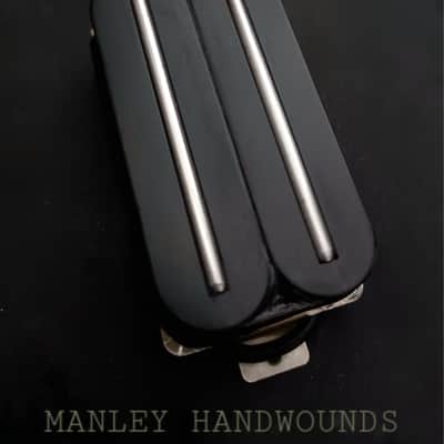 Handwound Humbucker Pickup- Hot Rails 16k BlackMamba, Neodymium Manley Handwounds image 4