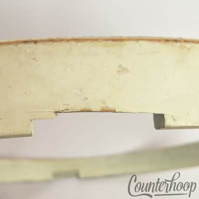 Rogers 15" 6Ply Jasper Maple Wood Hoop/Rim Snare Drum Resonant 50s Cleveland USA image 4