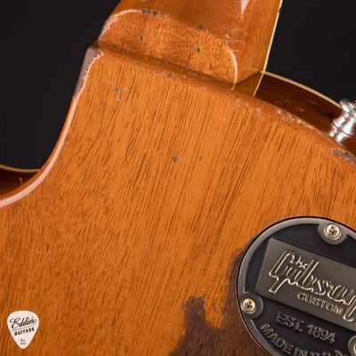 2021 - Gibson Custom Shop Made 2 Measure Murphy Lab '59 Les Paul Standard Murphy Painted Ultra Heavy Aged Honey Lemon Fade image 11
