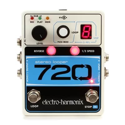 Electro Harmonix 720 Stereo Looper Effects Pedal image 1
