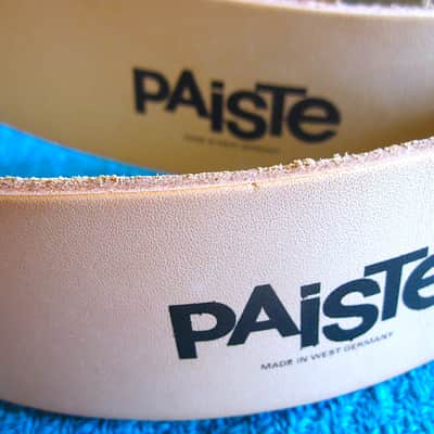 Paiste Cymbal Straps, Leather - Vintage (NOS) image 1