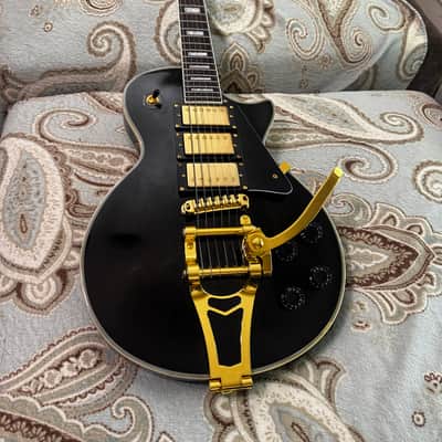 2024 Firefly FFSP pro locking tuners roller bridge Reverend Soft Touch trem spring upgrade Triple Pickup Les Paul Style Black Beauty image 14