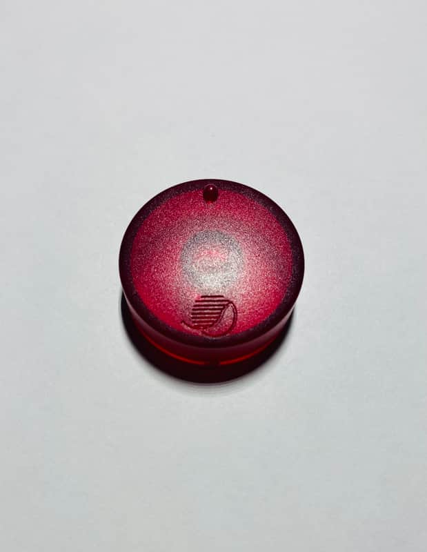 Waldorf Q  / Micro Q  Keyboard and Rack -  Brand New Rotary Encoder Knob Red with Waldorf Logo image 1