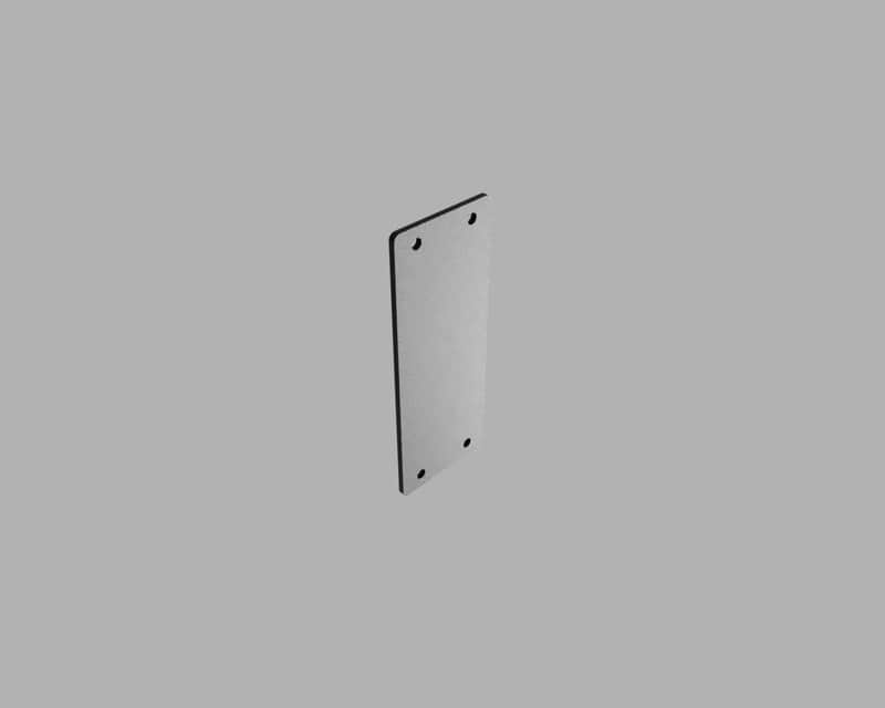 7 HP Blank for 2U Eurorack image 1
