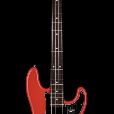 Fender Player II Precision Bass - Coral Red #57894 image 5