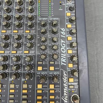 Vintage Studiomaster Trilogy 166 Studio Live Sound 12 Channel Mixer Stage Audio image 5