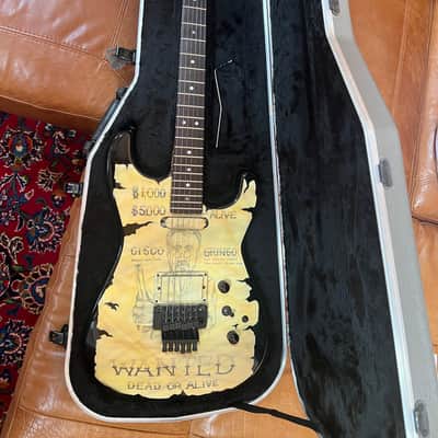 1988 Jackson Strat - Grover Jackson Wanted Poster, NAMM Guitar image 16