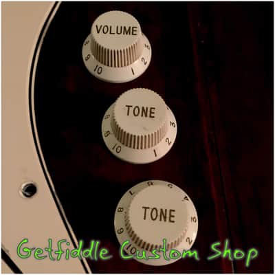 Fender Stratocaster Relic Pickguard Hss With Relic Knobs image 3