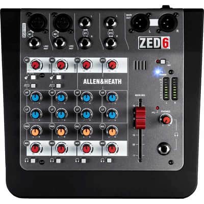 ALLEN & HEATH ZED-6 GSPre - 2 in mono, 2 stéréo image 3