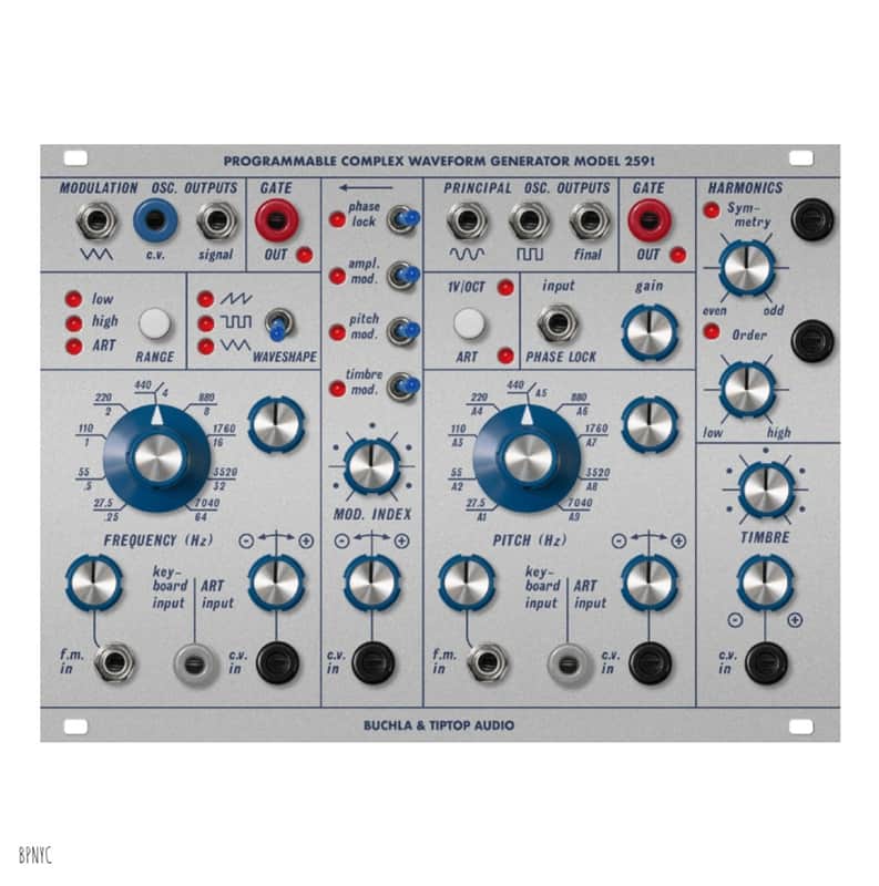 Buchla & Tiptop Audio 259t (BPNYC) Programmable Complex Waveform Generator image 1