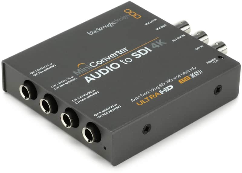 Blackmagic Design Mini Converter Audio to SDI 4K image 1