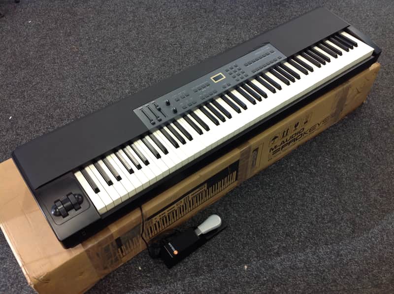 M-AUDIO Prokeys 88 Stage Piano, INC: Box, Pedal & Warranty (SN:2051151483) image 1
