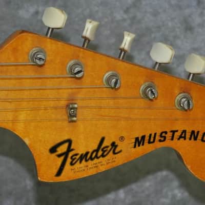 Fender Mustang 1972 - Competition Red image 5