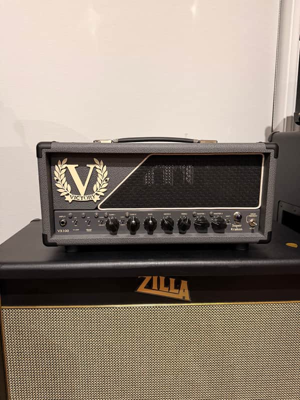 Victory Amps VX100 The Super Kraken Heritage Series 100-Watt Guitar Head 2010s - Dark Gray image 1