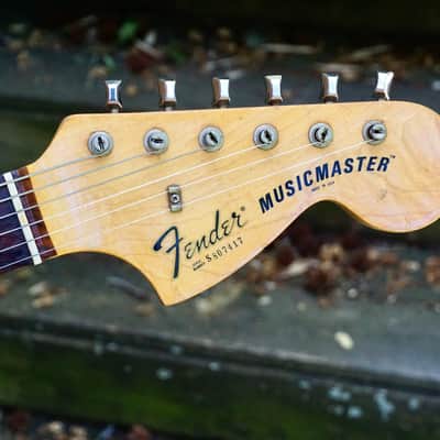 Fender Musicmaster 1978 Black Short Scale Vintage Electric Guitar Free Shipping 48 CONUS image 6