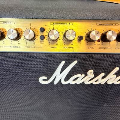 Marshall Valvestate VS102R 100-Watt 2x12 Guitar Combo Amplifier w/ Celestion Goldback Speakers Made in England 1999-2000 image 4
