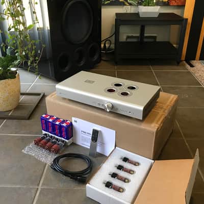 Schiit Freya + Tube Preamplifier In Silver With The Extra Tung-Sol Factory Platinum Matched Tubes Like New! 2021 image 1