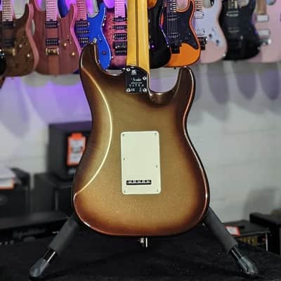 Fender American Ultra Stratocaster Left-handed - Mocha Burst Maple Fingerboard! 920 FREE PLEK! image 6