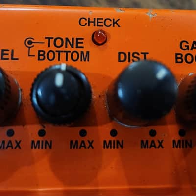 Boss MD2 Analog Mega Distortion Silver Label 1999 Taiwan image 8