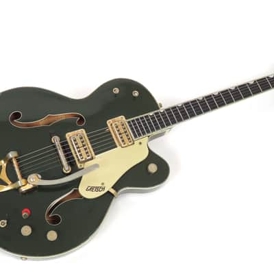 1963 Gretsch Country Club - Rare Cadillac Green Finish - Thin Body - Original Case image 16