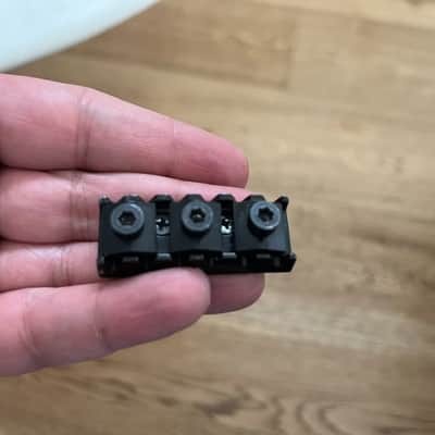 Black Floyd Rose Original Tremolo System with R3 Nut 37mm Titanium Fat Block Made in Germany Bild 9